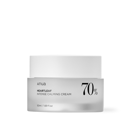 [Anua] HEARTLEAF 70% INTENSE CALMING CREAM 50ml - NURVA