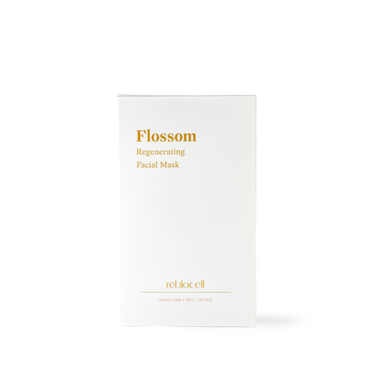 [Reblocell] Flossom Regenerating Facial Mask EGF 1ppm 1 Sheet - NURVA