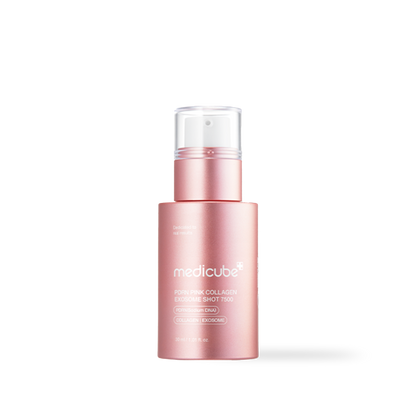[Medicube] PDRN Pink Collagen exosome shot ampoule 7500 30ml - NURVA