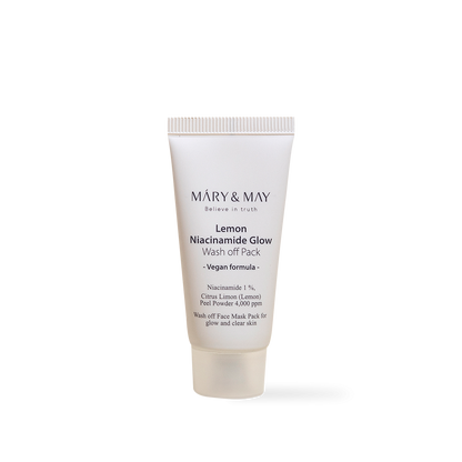 [Mary&May] Lemon Niacinamide Glow Wash Off Pack 30g