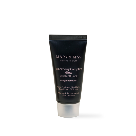 [Mary&May] Blackberry Complex Glow Wash off Pack 30g - NURVA