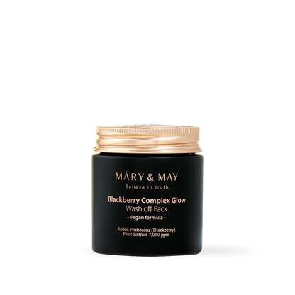 [Mary&May] Blackberry Complex Glow Wash off Pack 125g
