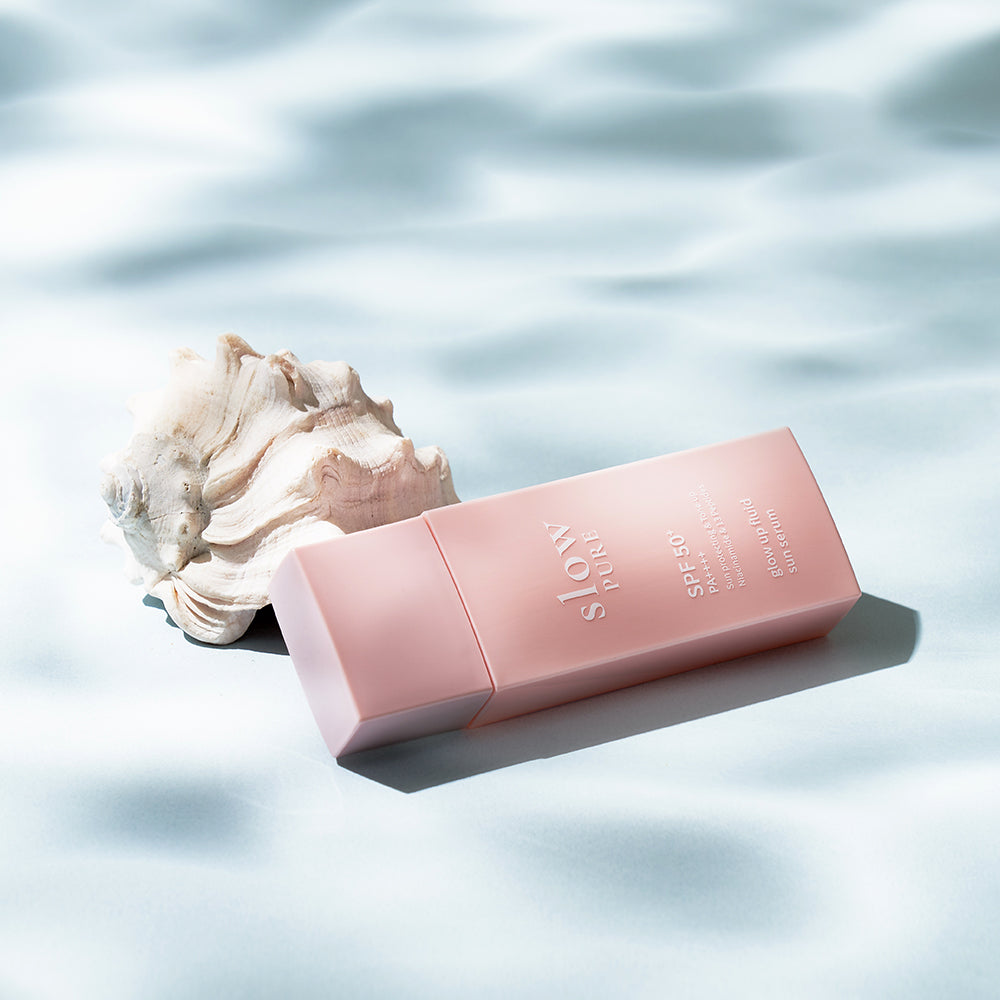 [slowpure] glow up fluid sun serum SPF50+ PA++++ 50ml - NURVA