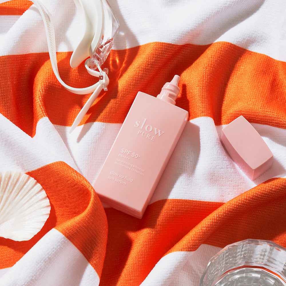 [slowpure] glow up fluid sun serum SPF50+ PA++++ 50ml