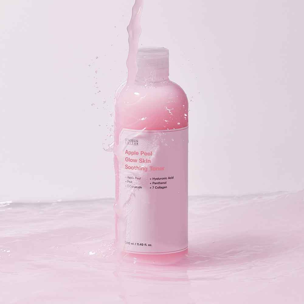[SUNGBOON EDITOR] Apple Peel Glow Skin Soothing Toner 350ml