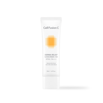 [CellFusionC] Derma Relief Sunscreen 100 SPF50+/PA++++ 50ml - NURVA