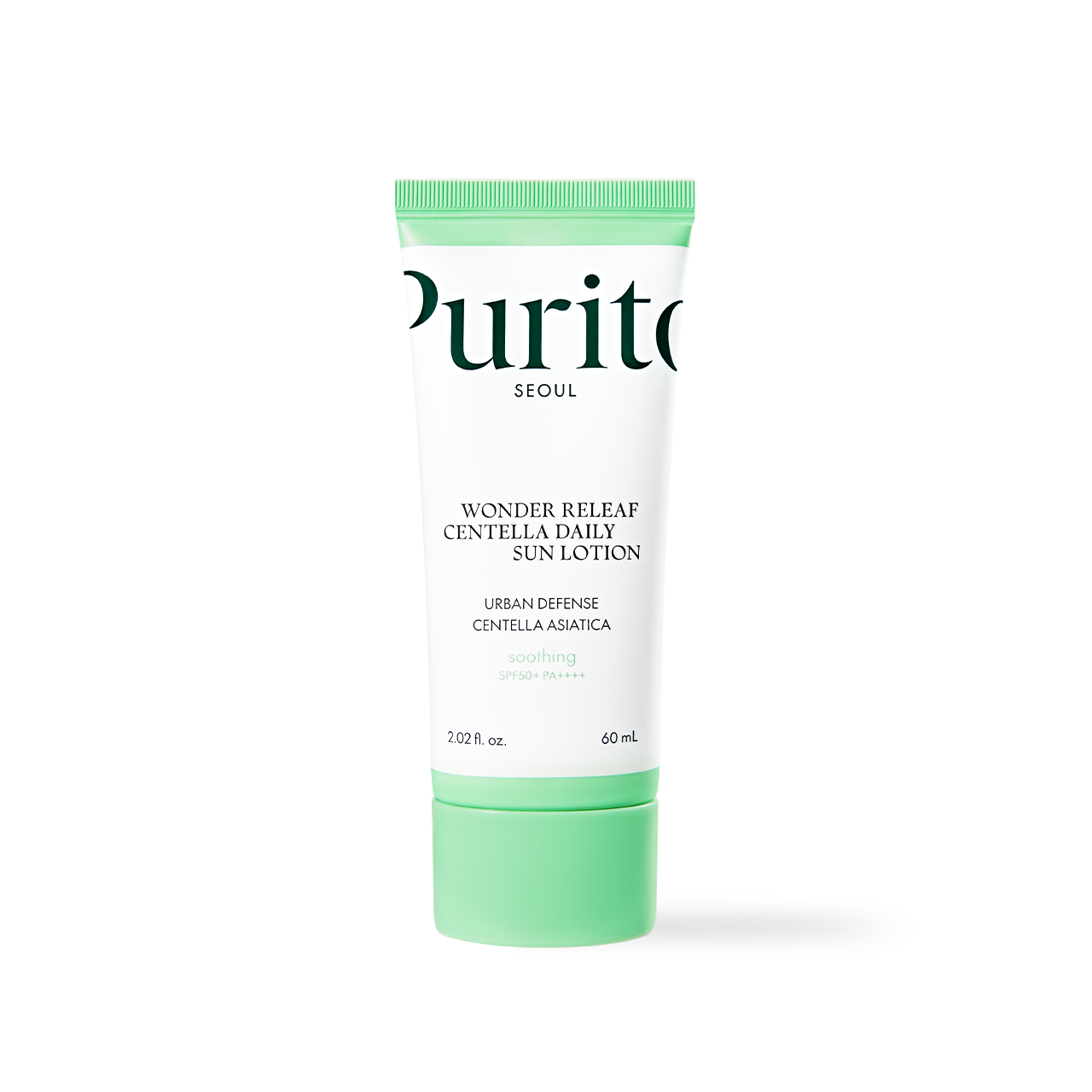 [Purito] Wonder Releaf Centella Daily Sun Lotion SPF50+ PA++++ 60ml - NURVA