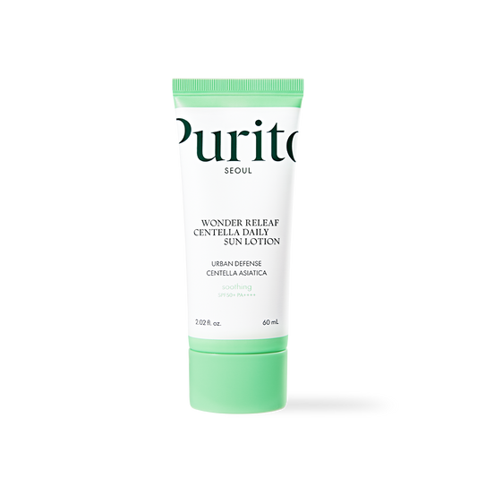 [Purito] Wonder Releaf Centella Daily Sun Lotion SPF50+ PA++++ 60ml - NURVA
