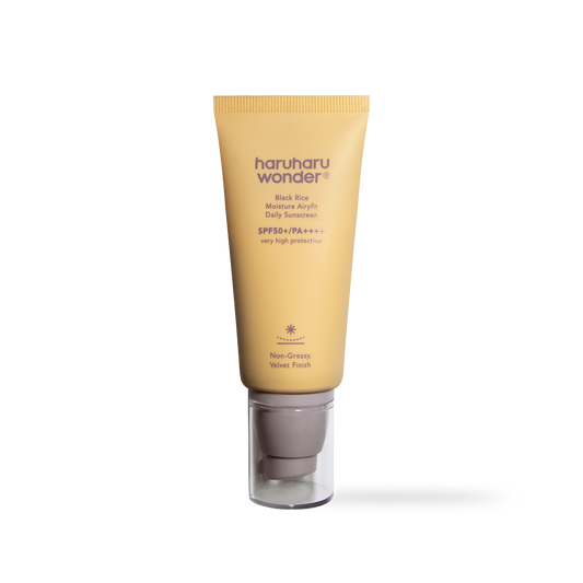 [haruharuwonder] Black Rice Moisture Airyfit Daily Sunscreen Unscented SPF50+ 50ml - NURVA