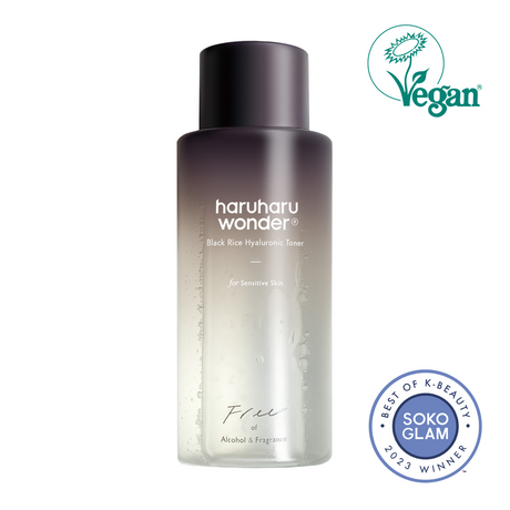 [haruharuwonder] Black Rice Hyaluronic Toner for Sensitive Skin 300ml - NURVA