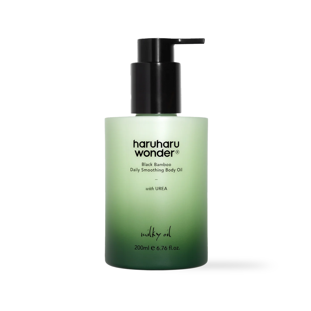 [haruharuwonder] Black Bamboo Daily Soothing Body Oil 200ml - NURVA