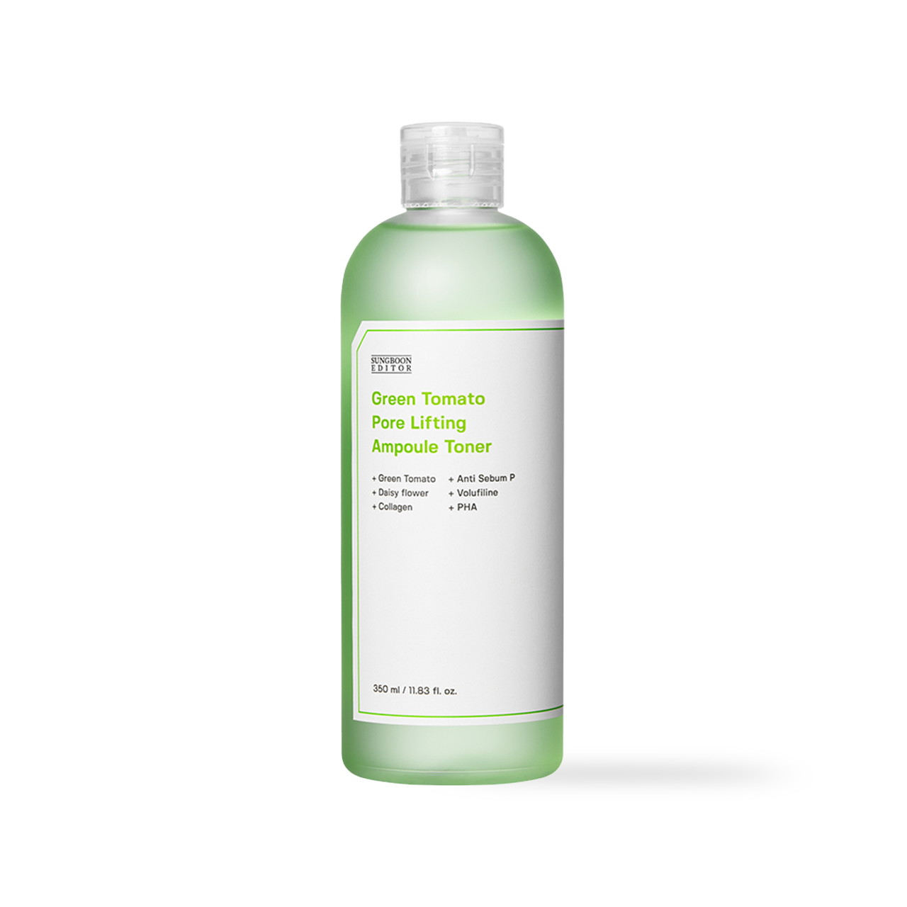 [SUNGBOON EDITOR] Green Tomato Pore Lifting Ampoule Toner 350ml - NURVA