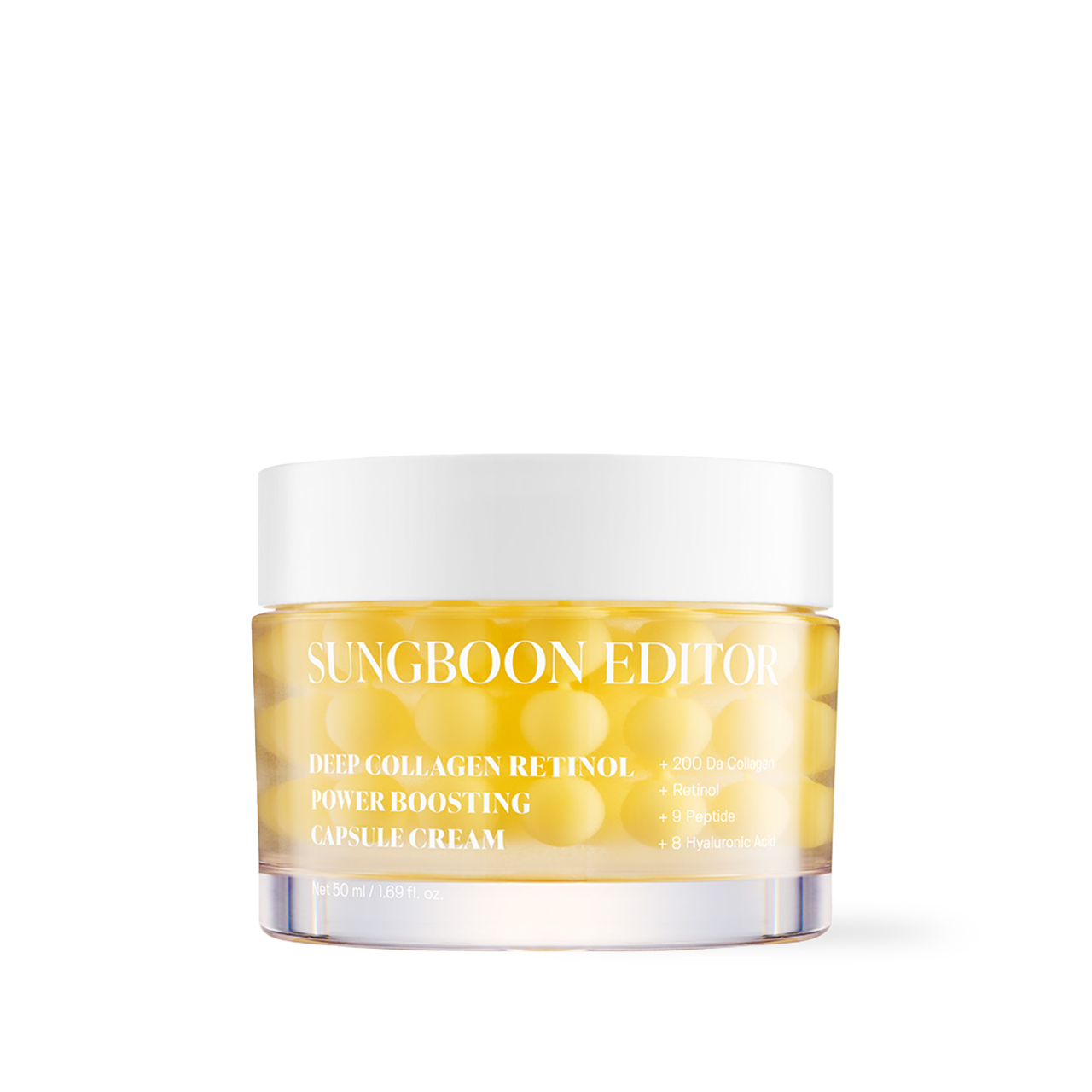 [SUNGBOON EDITOR] Deep Collagen Retinol Power Boosting Capsule Cream 50ml - NURVA