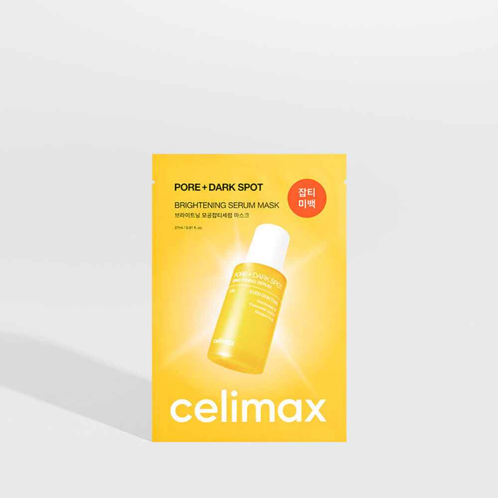 [celimax] PORE+DARK SPOT BRIGHTENING SERUM MASK 10ea