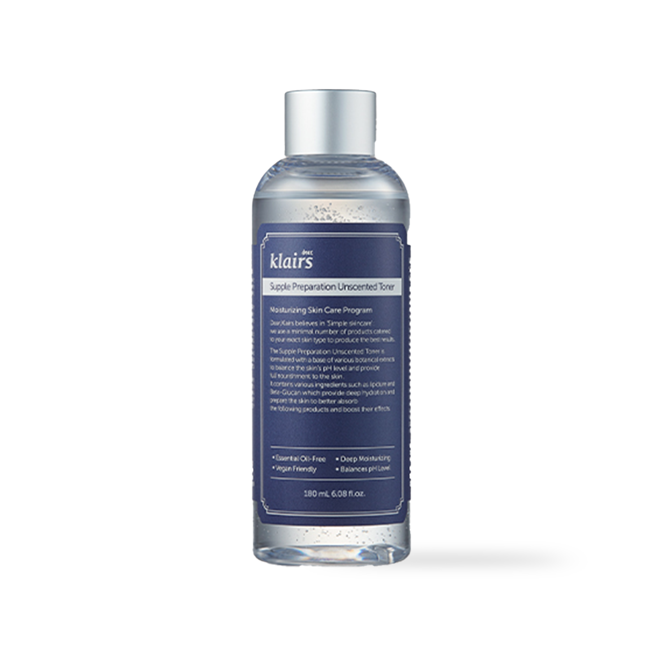 [Dear Klairs] Supple Preparation Unscented Toner 180ml - NURVA