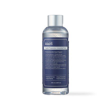 [Dear Klairs] Supple Preparation Unscented Toner 180ml - NURVA
