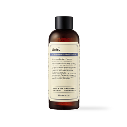 [Dear Klairs] Supple Preparation Facial Toner 180ml - NURVA