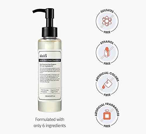 [Dear Klairs] Gentle Black Fresh Cleansing Oil 150ml