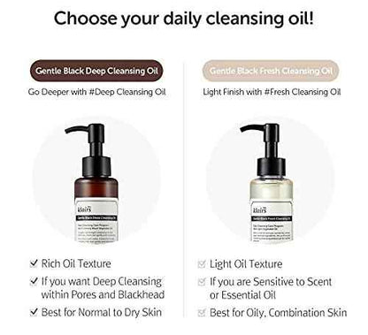 [Dear Klairs] Gentle Black Fresh Cleansing Oil 150ml