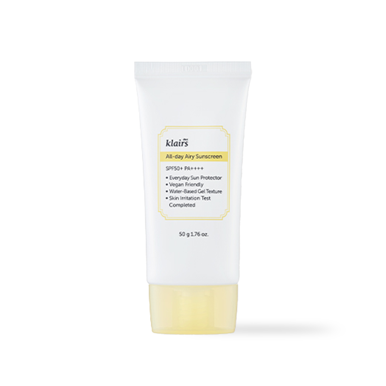 [Dear Klairs] All-day Airy Sunscreen 50ml - NURVA