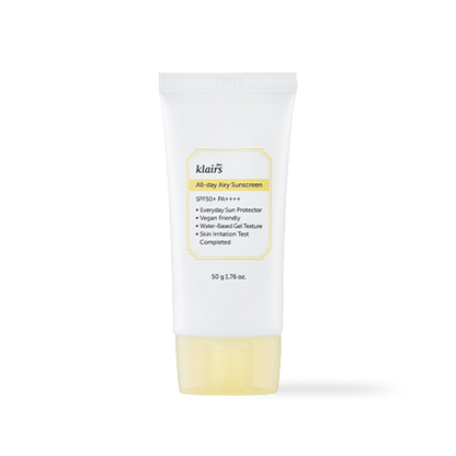 [Dear Klairs] All-day Airy Sunscreen 50ml - NURVA