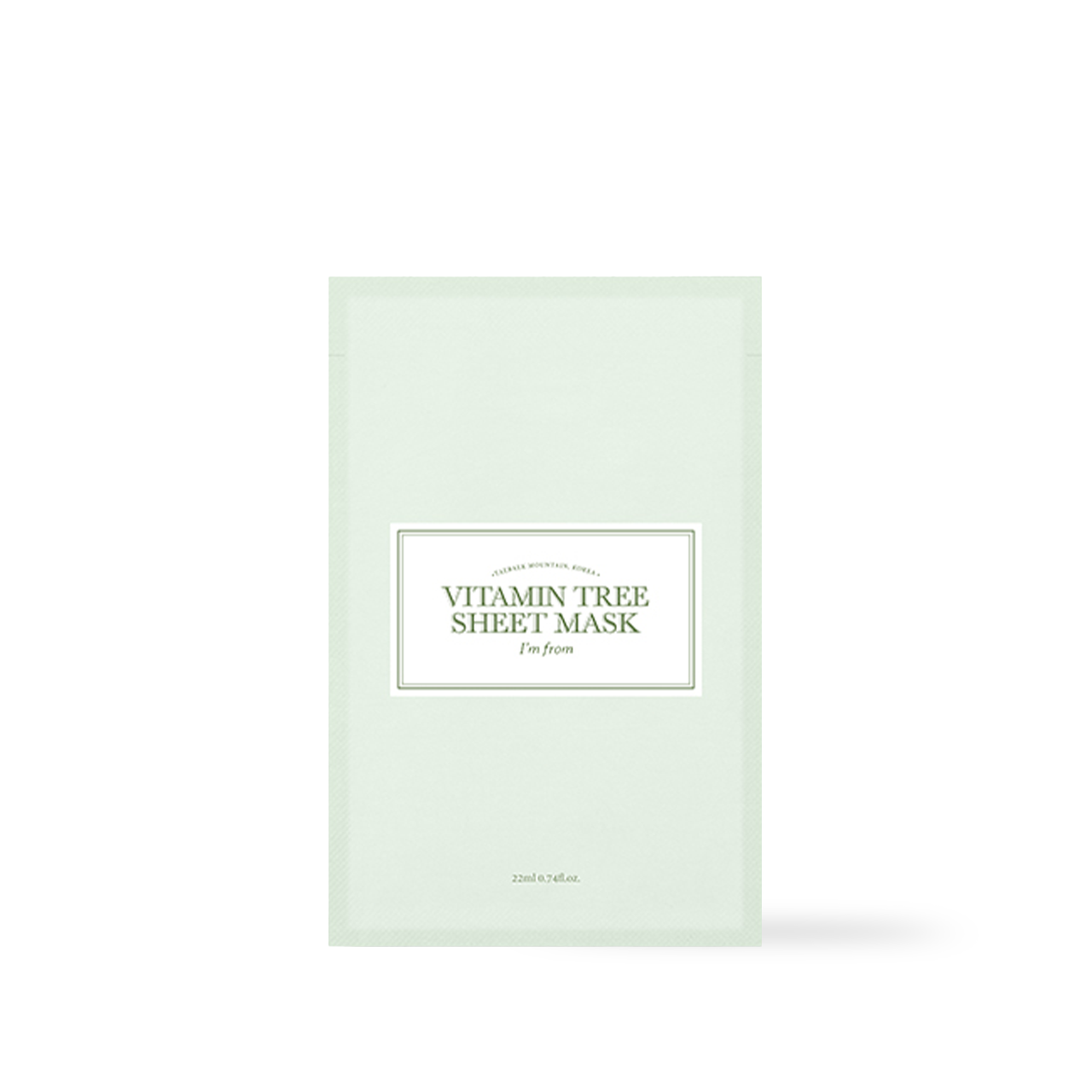 [ImFrom] Vitamin Tree Sheet Mask 22 ml (1ea) - NURVA
