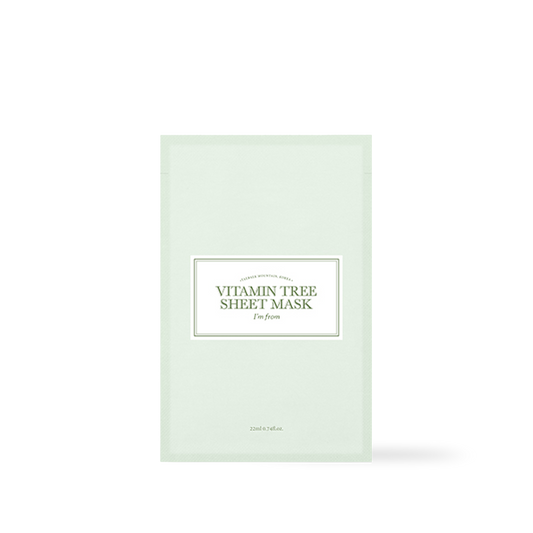 [ImFrom] Vitamin Tree Sheet Mask 22 ml (1ea) - NURVA