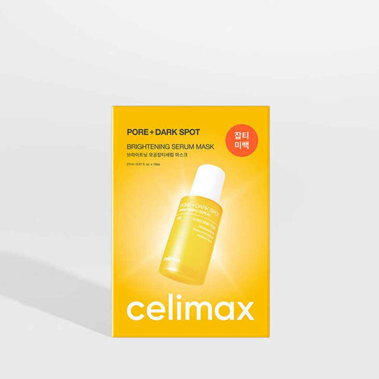 [celimax] PORE+DARK SPOT BRIGHTENING SERUM MASK 10ea